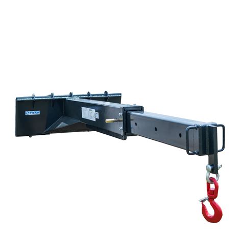 crane attachment for skid steer|jib attachment for skid steer.